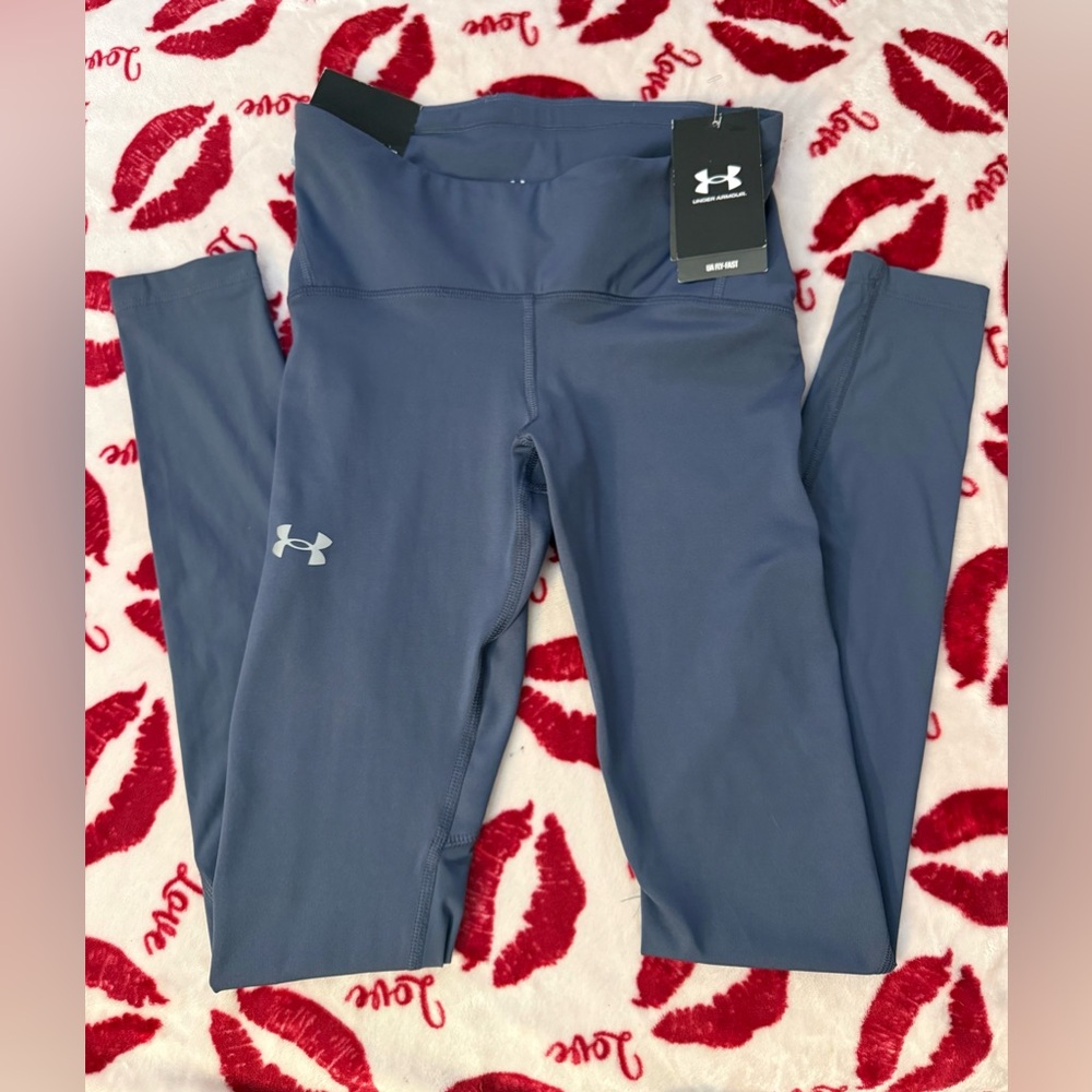 NWT Under Armour Slate Blue Leggings